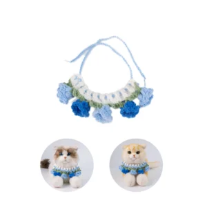 Bellflower Scarf-Blue for Cat Dog & Pet