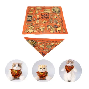 Western Cowboy Scarf for Cat Dog & Pet