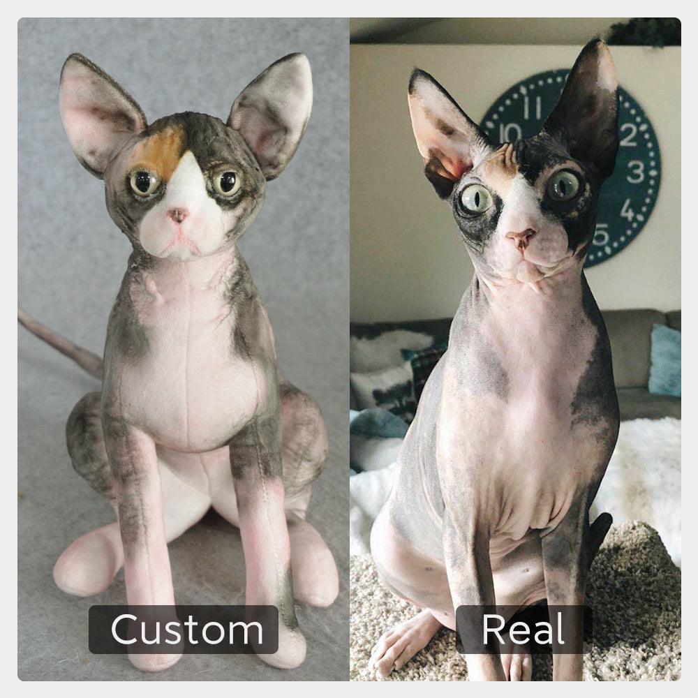Custom Stuffed Pet – Realistic Plush Memorial Gift Keepsake - Image 2