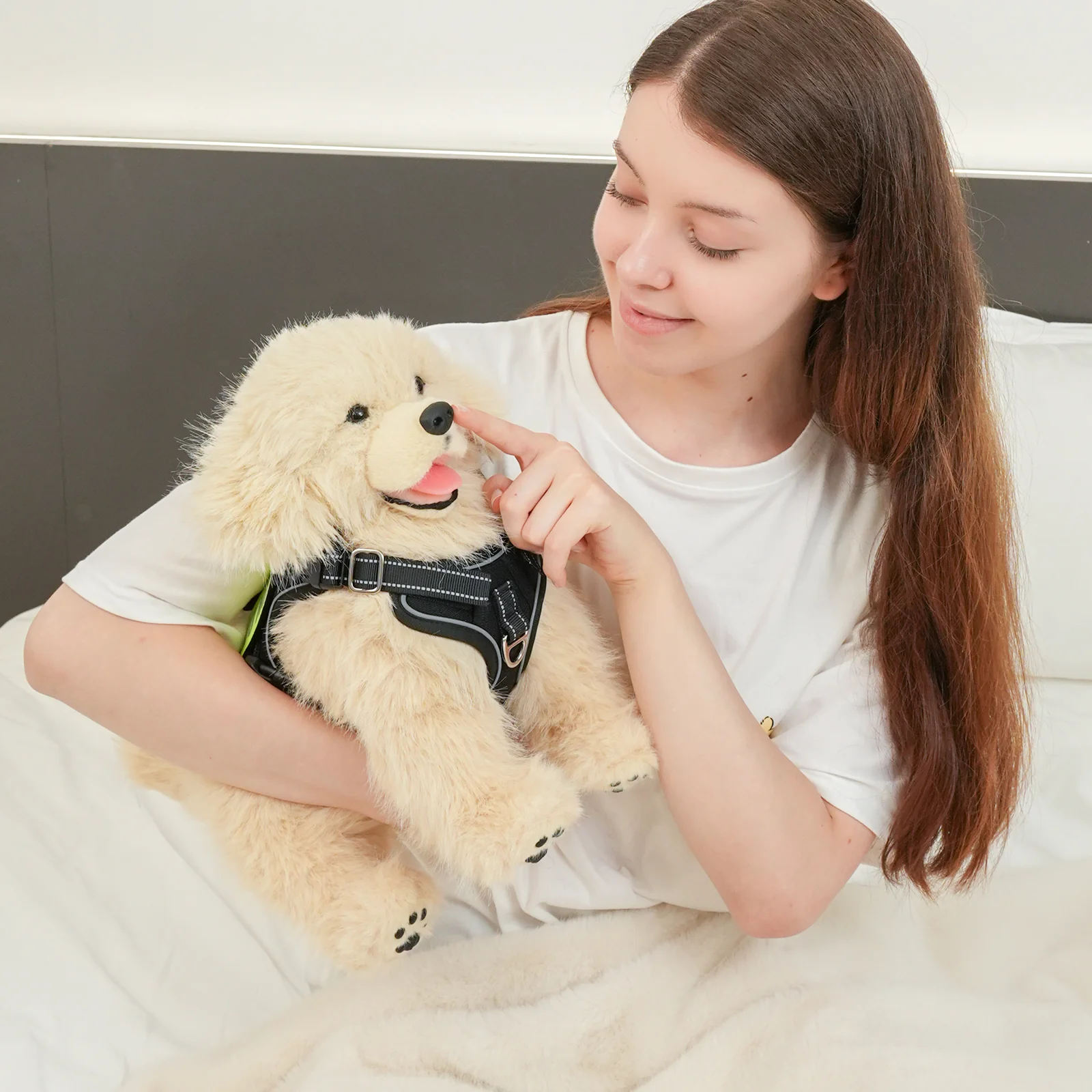 Golden Retriever Plush – Weighted Emotional Support Toy Gift - Image 7