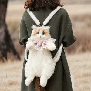 Ragdoll Cat Backpack – Cozy Companion for Travel & School