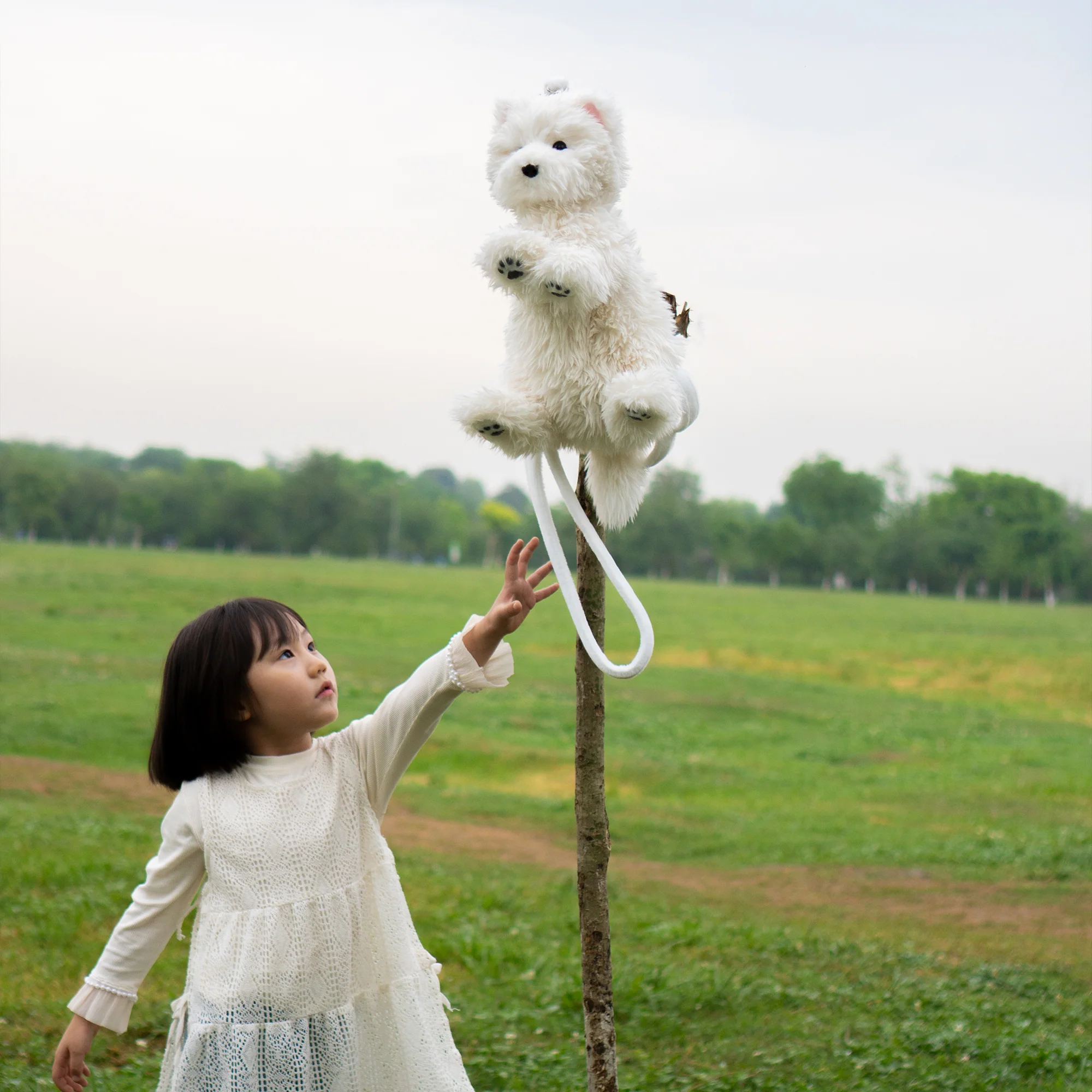 Westie Dog Backpack – Plush Bag for Girls & Puppy Lovers - Image 11