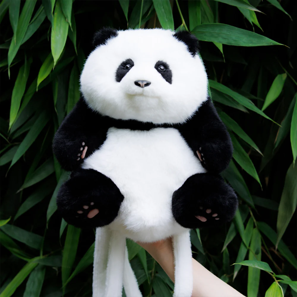 Hehua Panda Backpack – Handmade Collectible for Fans - Image 5