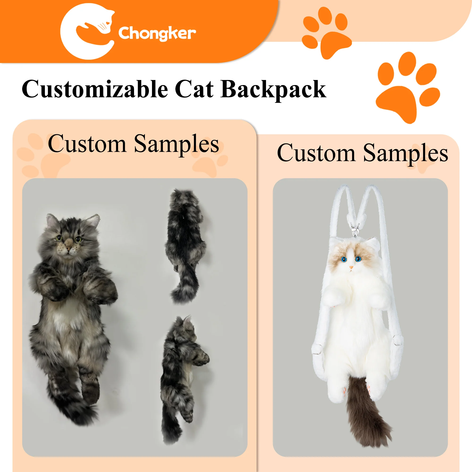 Custom Backpack (Long Hair Cat Only) - Image 2