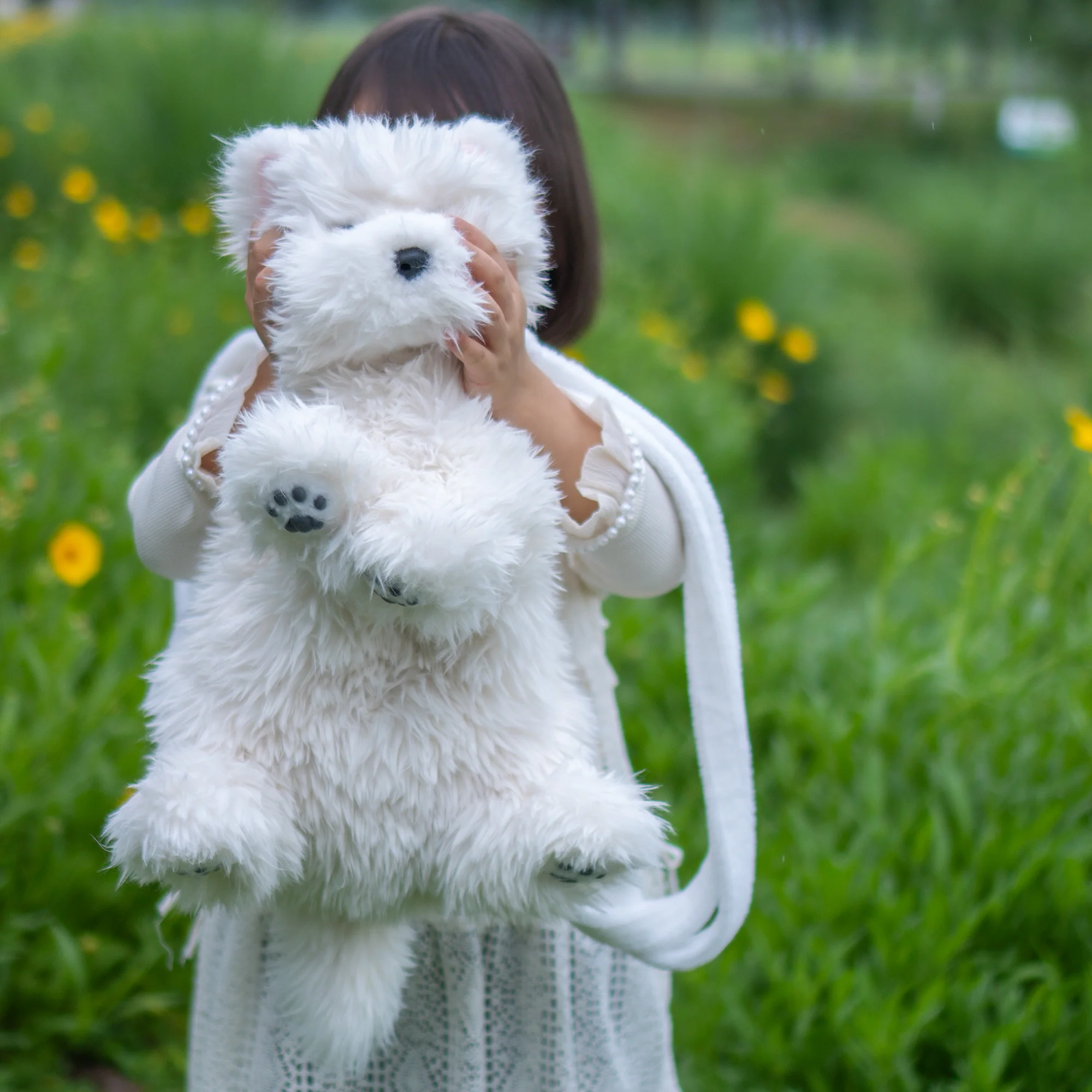 Westie Dog Backpack – Plush Bag for Girls & Puppy Lovers - Image 8