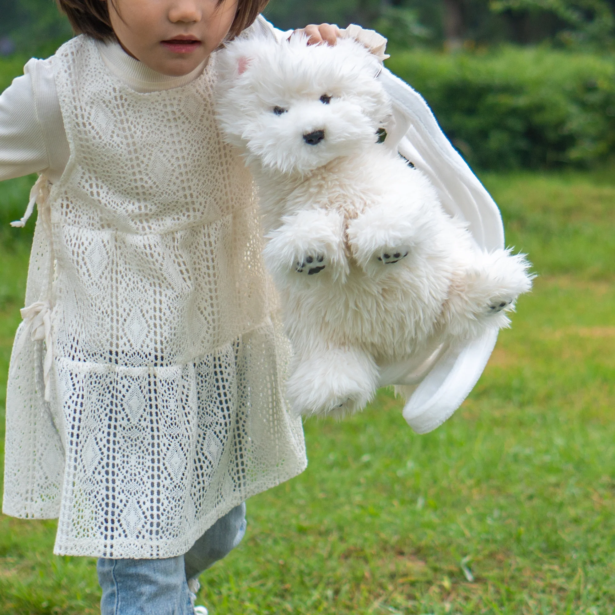 Westie Dog Backpack – Plush Bag for Girls & Puppy Lovers - Image 9